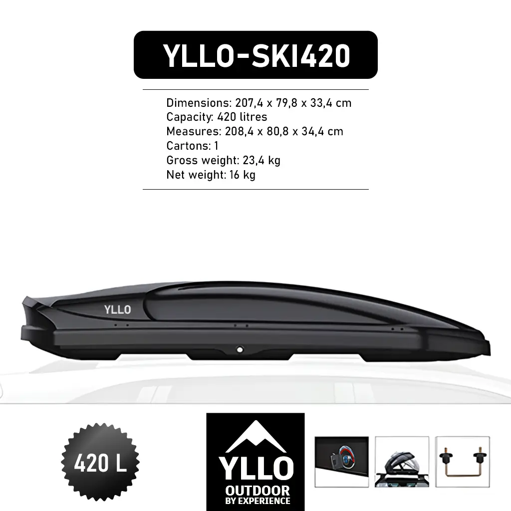 Rooftop Box - YLLO SKI 420