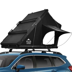 Triangle Upgraded Hard Shell Rooftop Tent with Rainfly - YLLO-TRTENT-002