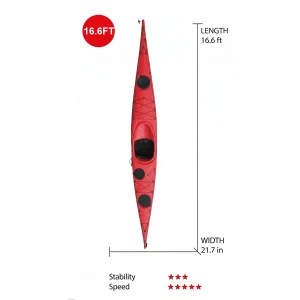 Kayak 1 Person Touring YLLO-KAYAK-LEON