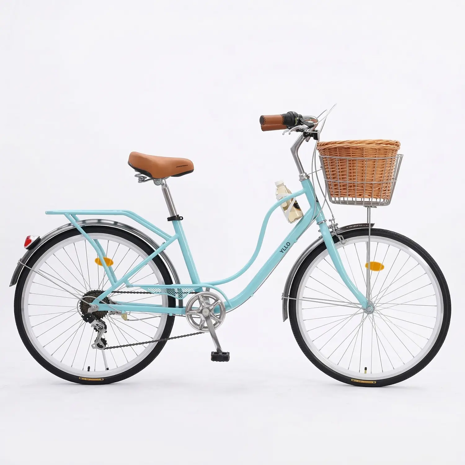 Premium 7-Speed Classic Urban City Bike YLLO-VELO-CBF01 - Image 2