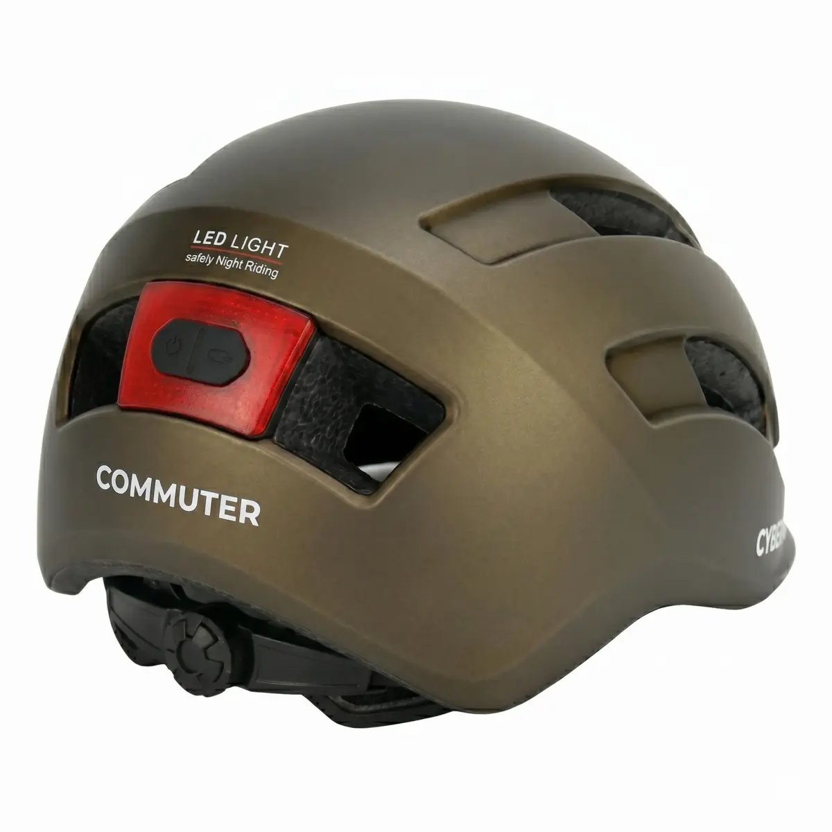 Classic Urban Cycling Helmet CYBERVELO CV38 Anthracite Matt Visor - Image 2